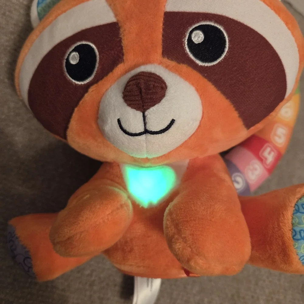 LeapFrog Colorful Counting Red Panda Learning Plush Toy Orange 80-612100